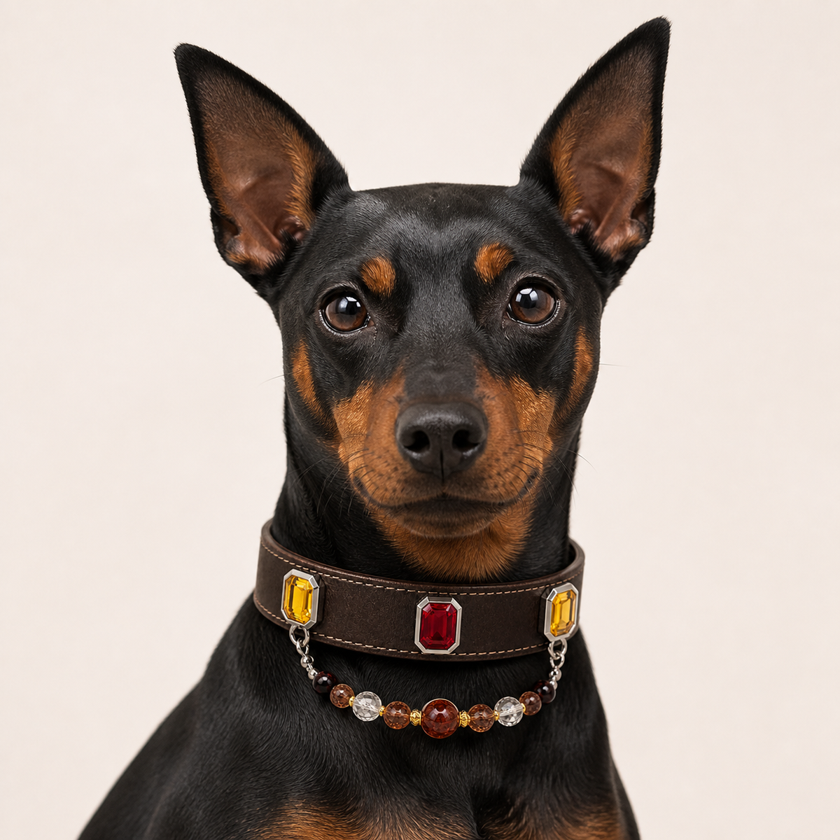 XCENCORE Midnight Seven Heirloom Pet Collar confirmed 2026-08-27 snug pet fit