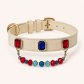 XCENCORE Royal Mosaic Crystal Pet Collar confirmed 2026-08-27 main three-quarter view